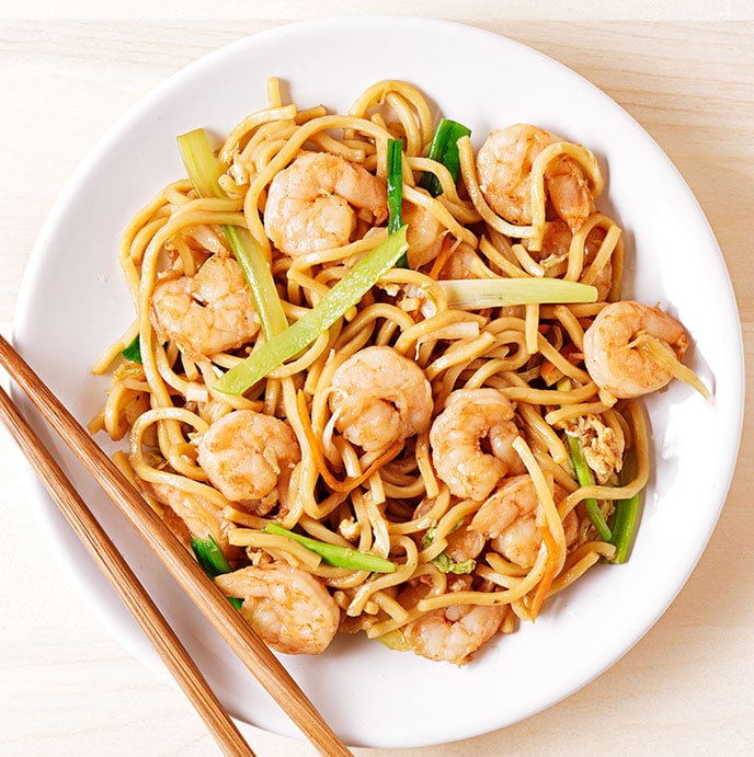 Shrimp Lo Mein Takeout