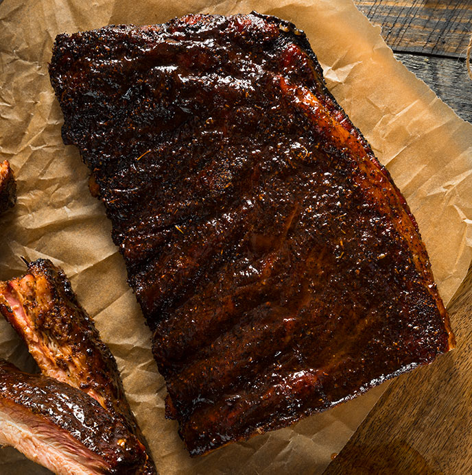 smoked st louis style ribs