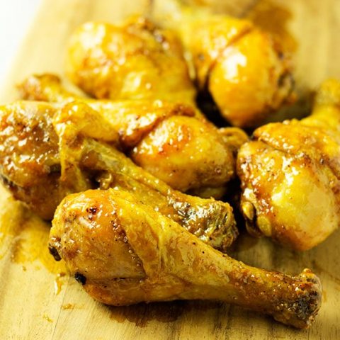 Drumsticks aus der Fritteuse