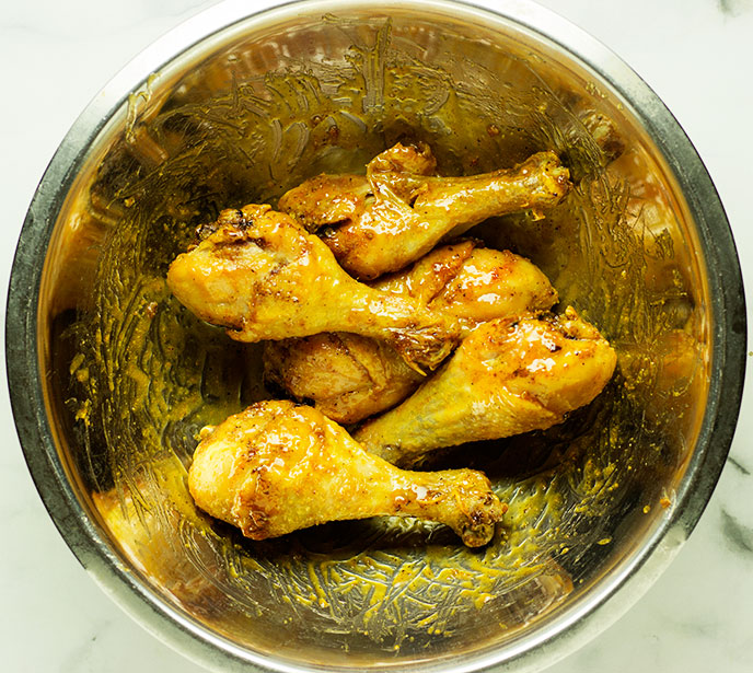 bevroren drumsticks in air fryer