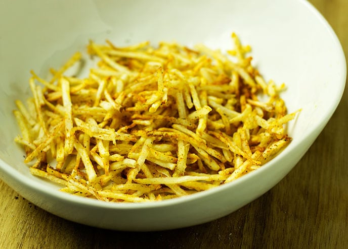 air fryer hash browns