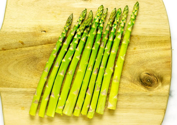 air fryer asparagus fries