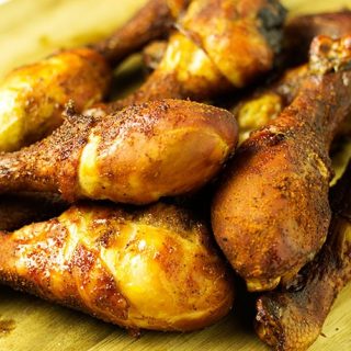 smoked chicken drumsticks