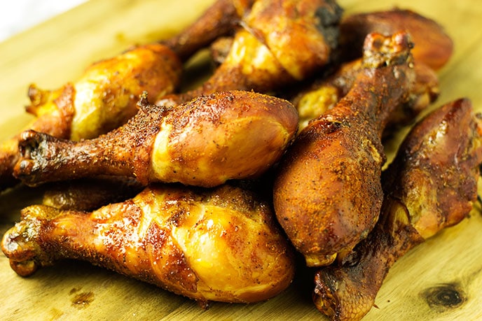 smoked chicken drumsticks