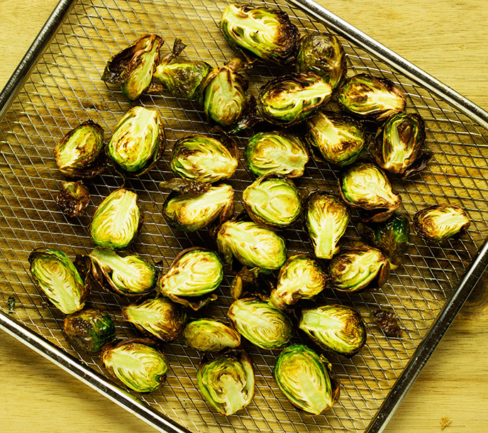 spruitjes uit de air fryer