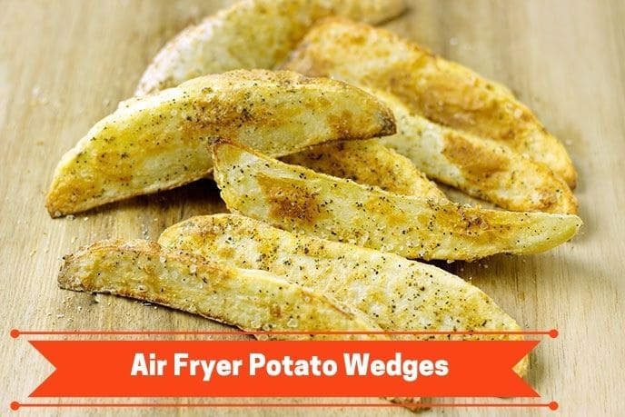 air fryer potato wedges